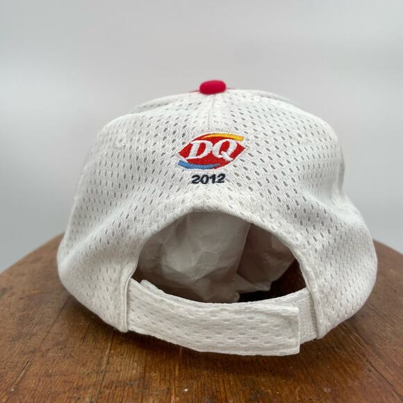 Minnesota Twins Baseball Hat Red White Mesh Dairy Queen Game Promo 2012 One Size - Picture 5 of 14